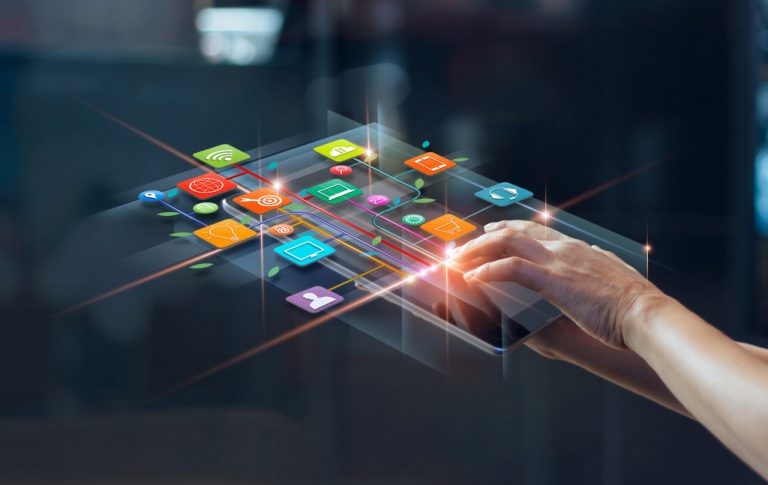 technology and apps icons